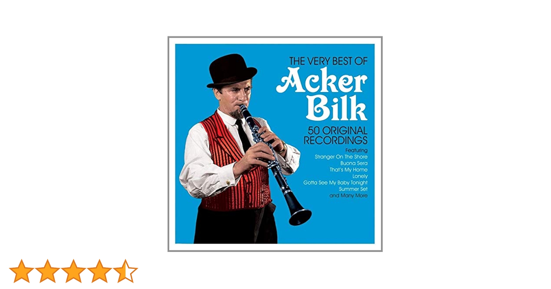 Amazon.co.jp: The Very Best Of Acker Bilk [Import]: ミュージック